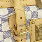 Louis Vuitton Handbag Damier Azur Berkeley White — view 8