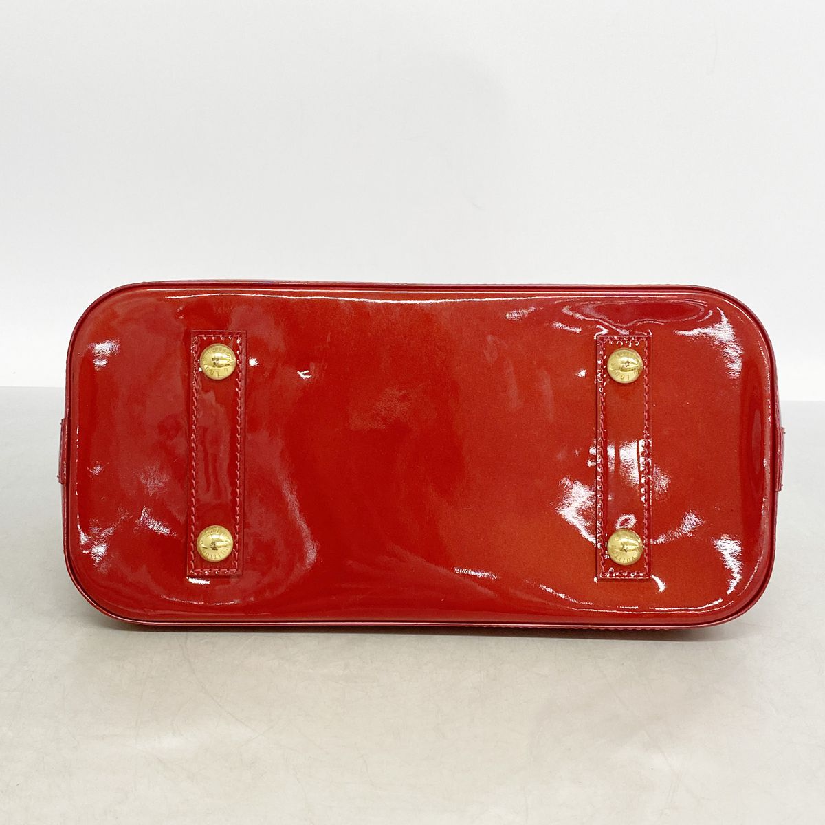 Louis Vuitton Handbag Vernis Alma PM Rouge Grenat Dine — view 3