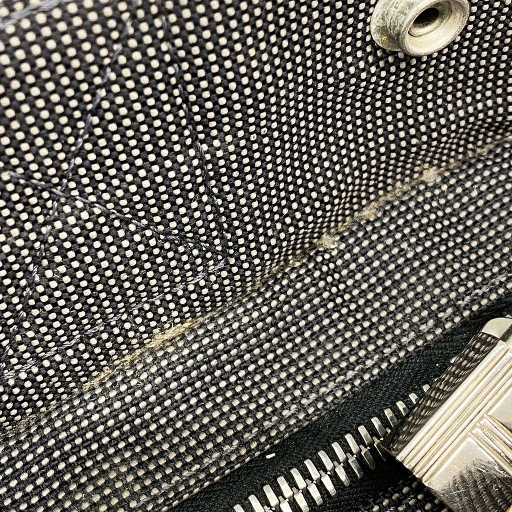 Hermes Tote Bag Herline PM Nylon Gray Silver — view 7