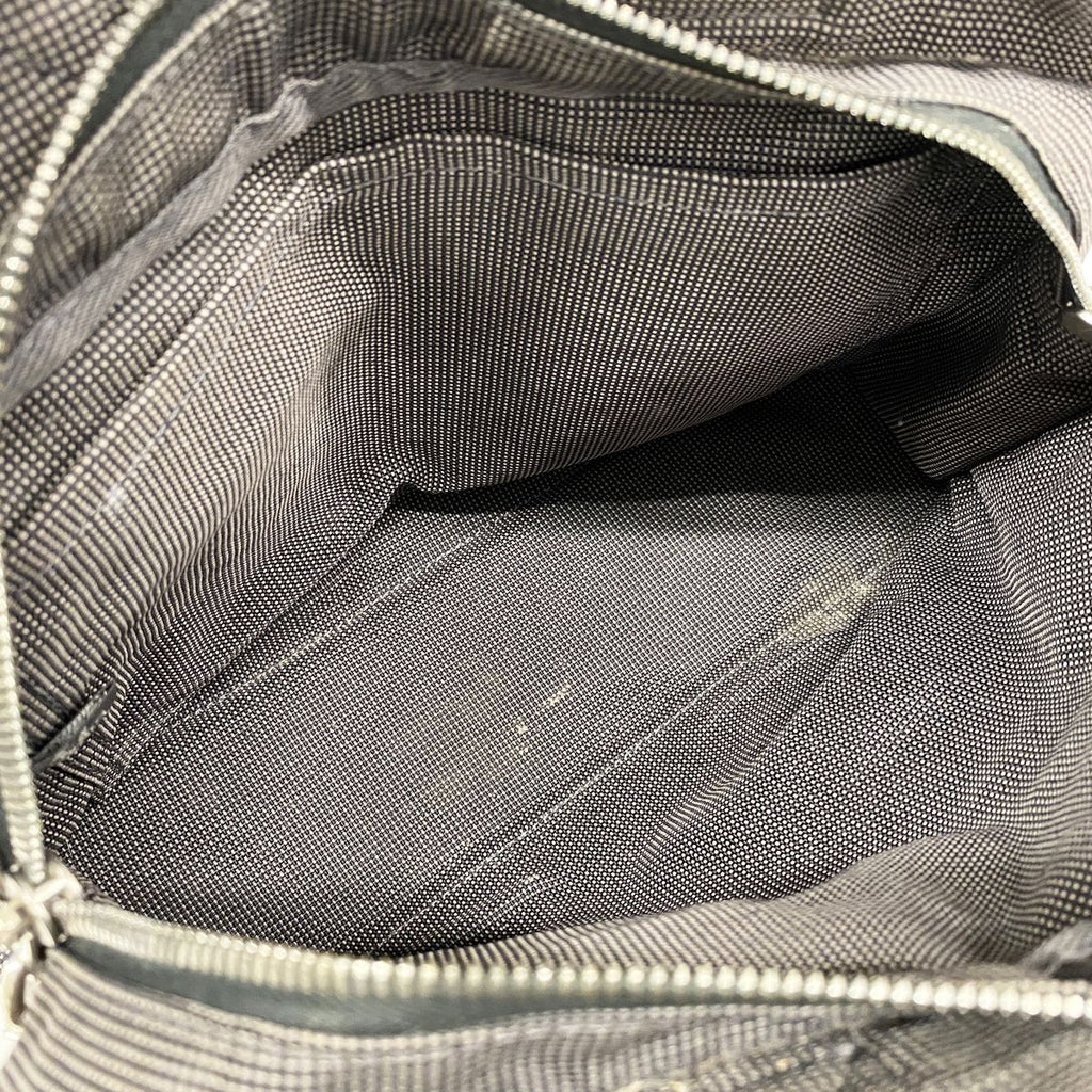 Hermes Tote Bag Herline PM Nylon Gray Silver — view 4