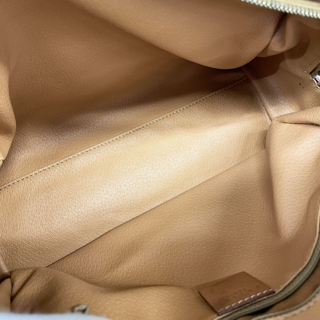 Celine Handbag Macadam Brown Gold — view 4
