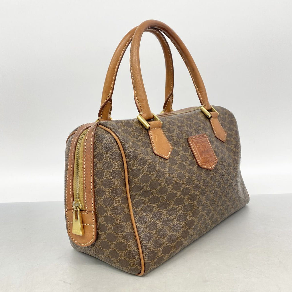 Celine Handbag Macadam Brown Gold — view 2