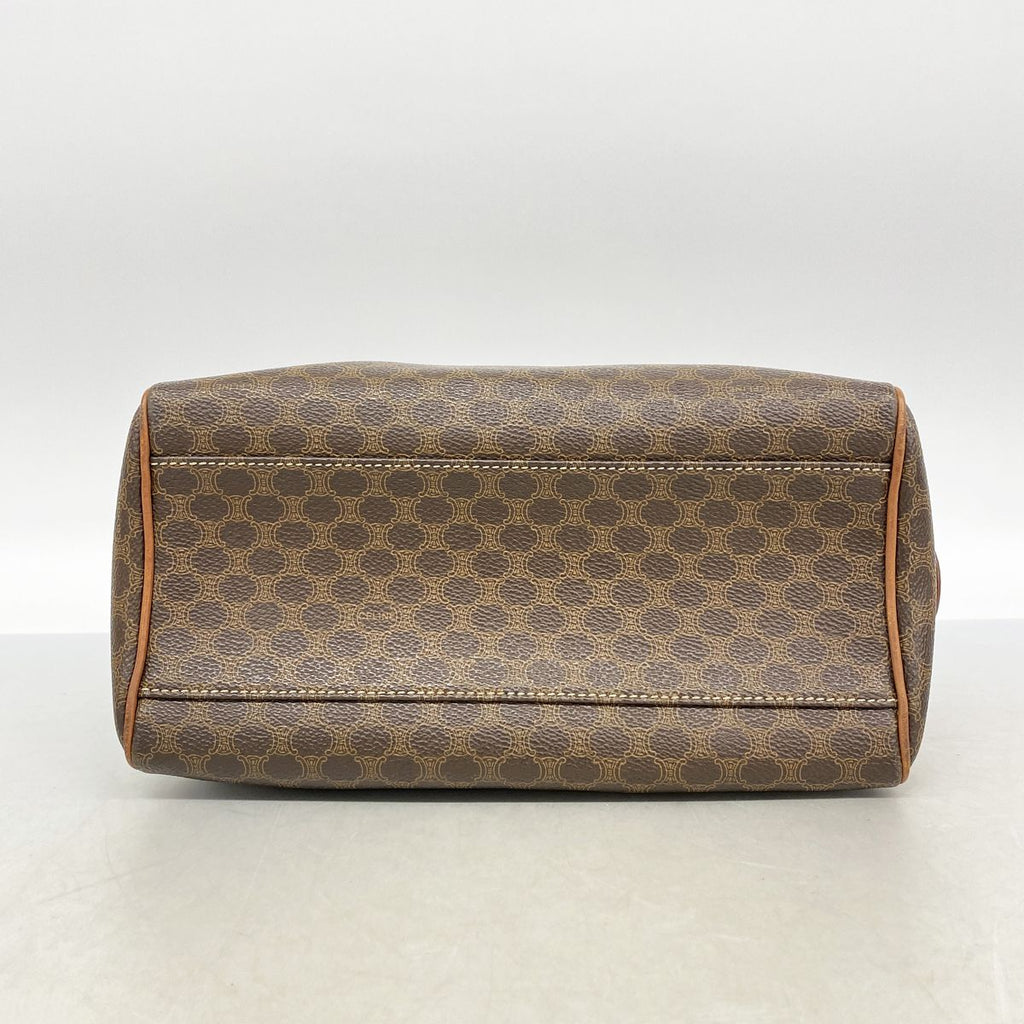 Celine Handbag Macadam Brown Gold — view 3