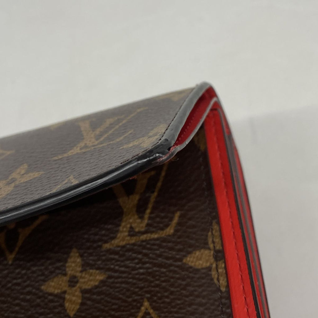 Louis Vuitton Wallet Monogram Portefeuille Flor Compact Coquelicot — view 7