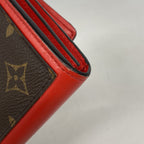 Louis Vuitton Wallet Monogram Portefeuille Flor Compact Coquelicot — view 5