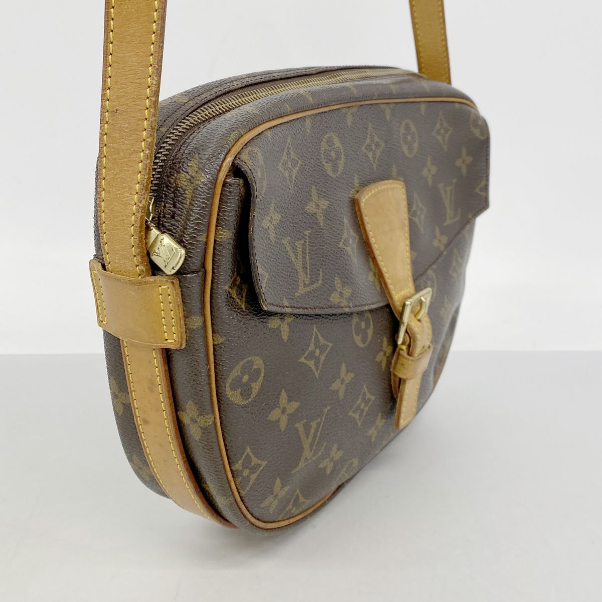 Louis Vuitton Shoulder Bag Monogram Jeune Fille GM Brown — view 2