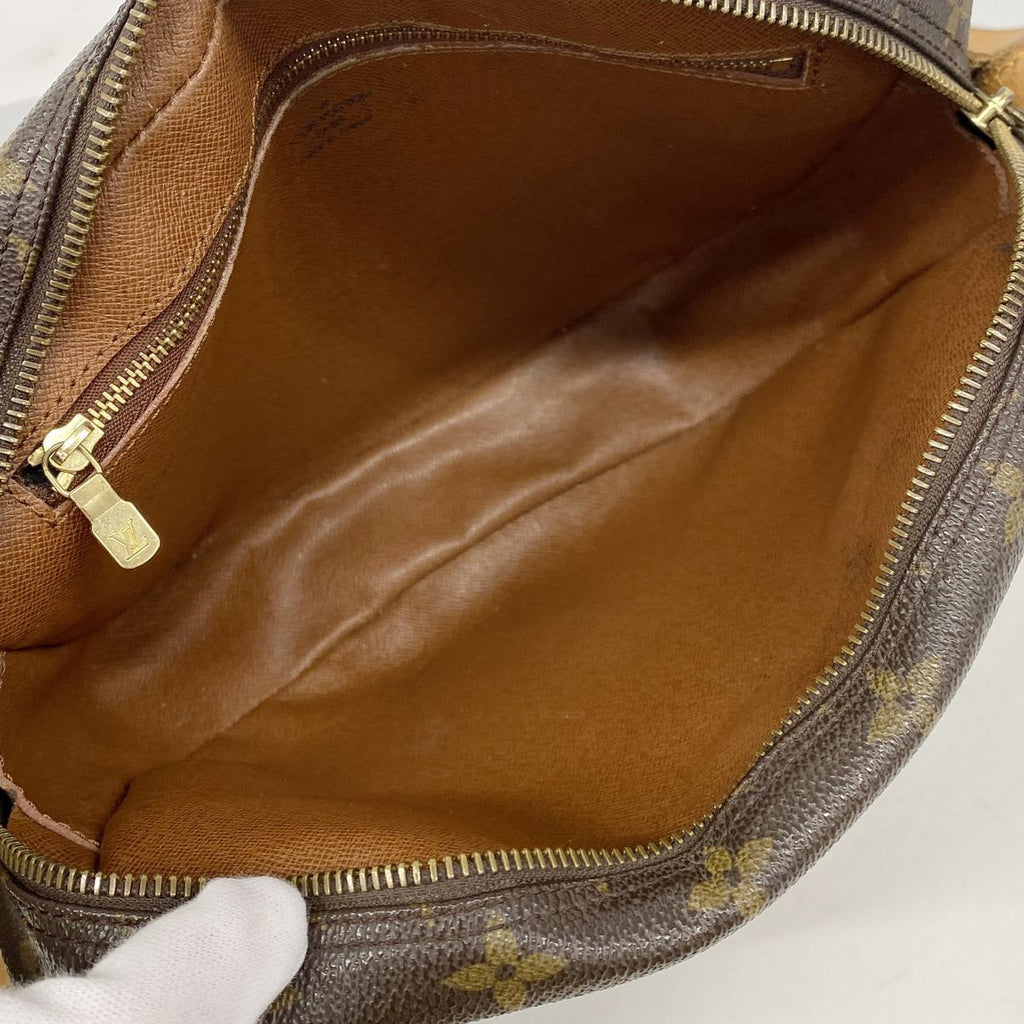 Louis Vuitton Shoulder Bag Monogram Jeune Fille GM Brown — view 4