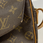 Louis Vuitton Shoulder Bag Monogram Jeune Fille GM Brown — view 7