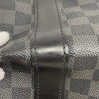 Louis Vuitton Boston Bag Damier Graphite Keepall Bandouliere 45 Black — view 7