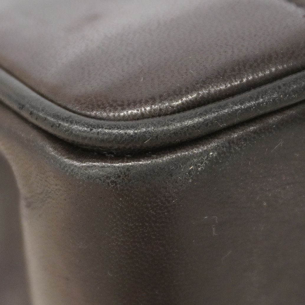 Chanel Shoulder Bag Mademoiselle Lambskin Black Gold — view 6