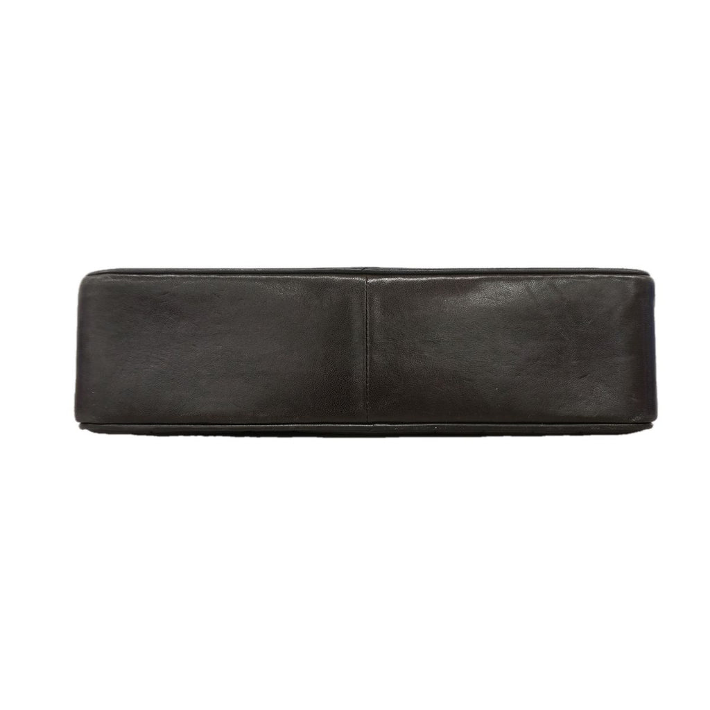 Chanel Shoulder Bag Mademoiselle Lambskin Black Gold — view 3
