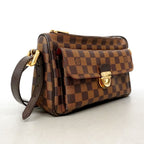 Louis Vuitton Shoulder Bag Damier Ravello GM Ebene — view 2