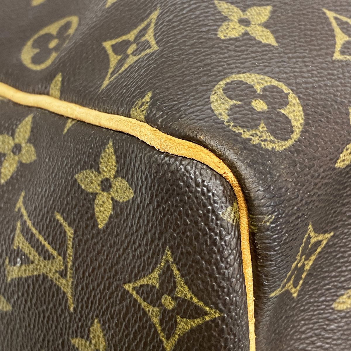 Louis Vuitton Boston Bag Monogram Keepall 50 Brown — view 7