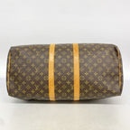 Louis Vuitton Boston Bag Monogram Keepall 50 Brown — view 3