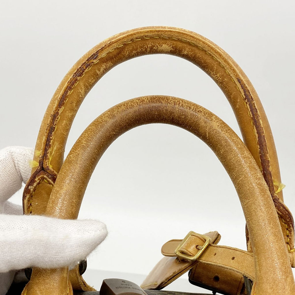 Louis Vuitton Boston Bag Monogram Keepall 50 Brown — view 6
