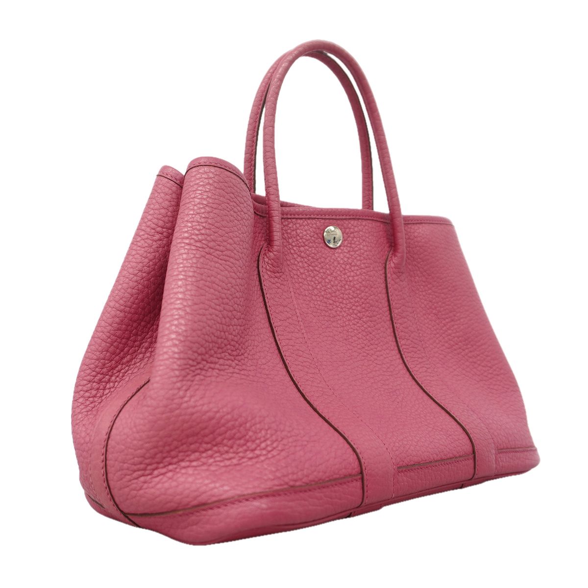 Hermes Tote Bag Garden Party TPM Negonda Rosewood Silver — view 2