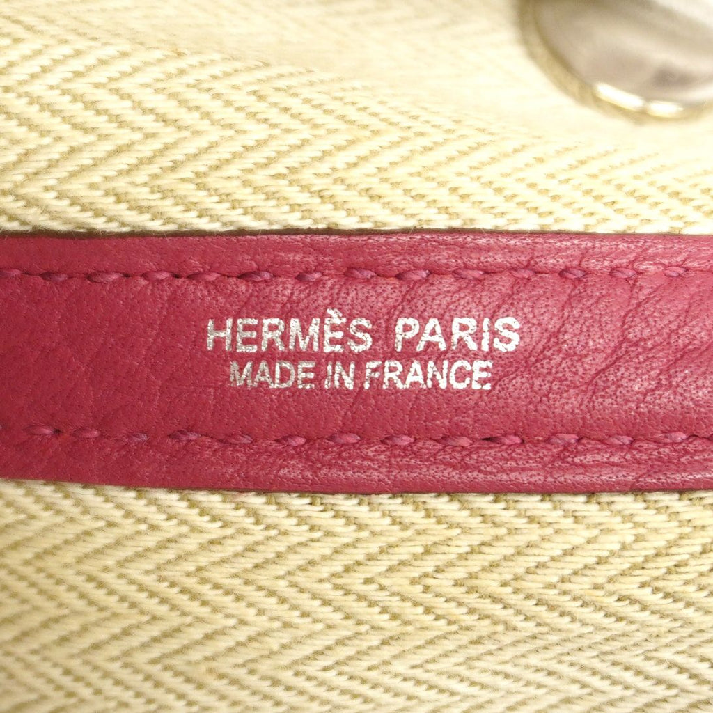 Hermes Tote Bag Garden Party TPM Negonda Rosewood Silver — view 5
