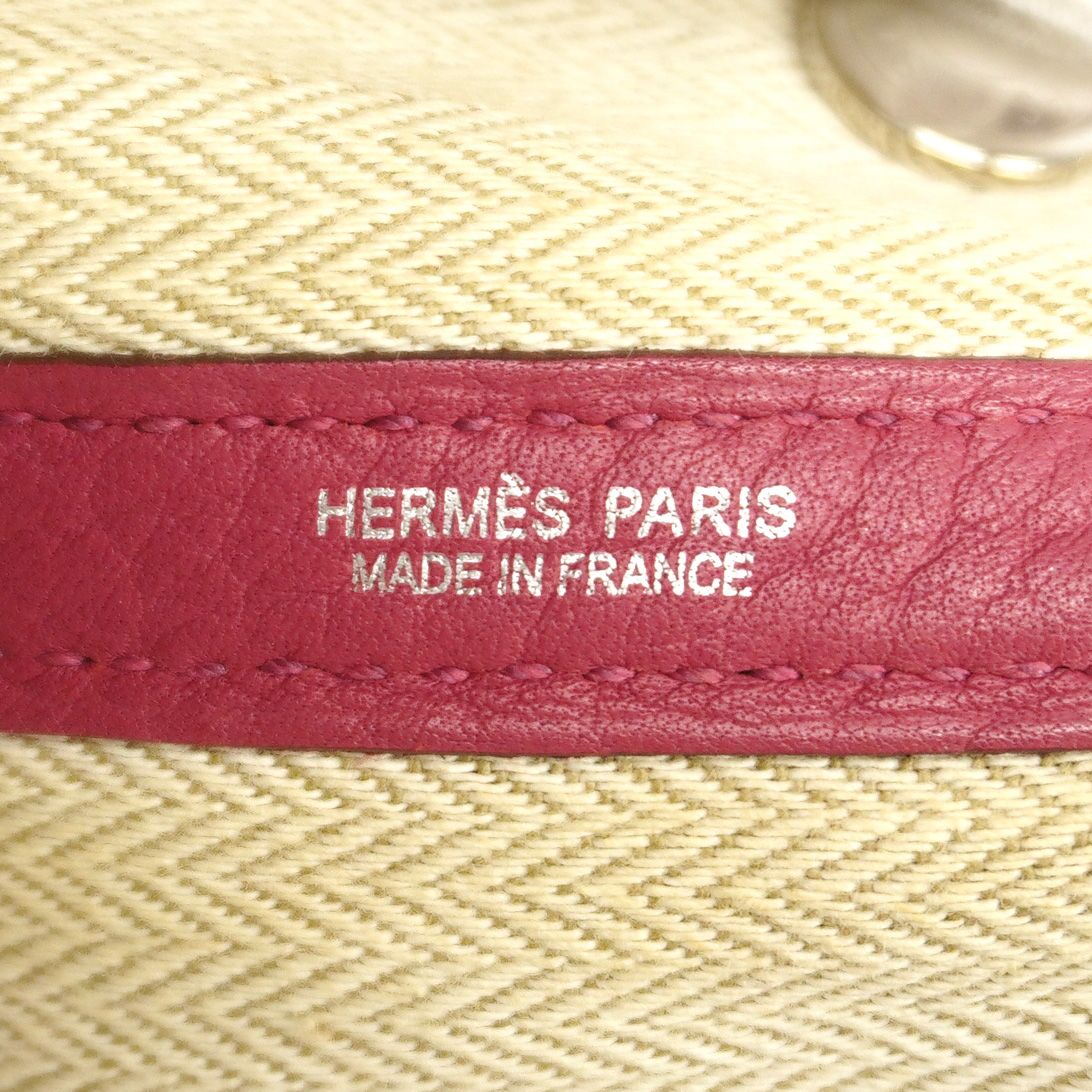 Hermes Tote Bag Garden Party TPM Negonda Rosewood Silver — view 5