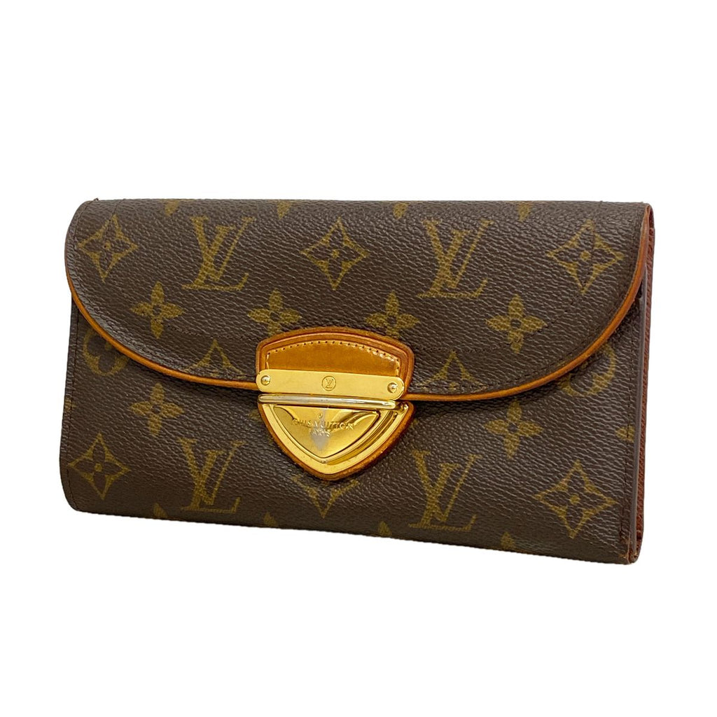 Louis Vuitton Trifold Wallet Monogram Portefeuille Eugenie Brown