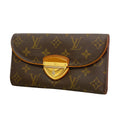Louis Vuitton Trifold Wallet Monogram Portefeuille Eugenie Brown