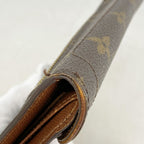 Louis Vuitton Trifold Wallet Monogram Portefeuille Eugenie Brown — view 7