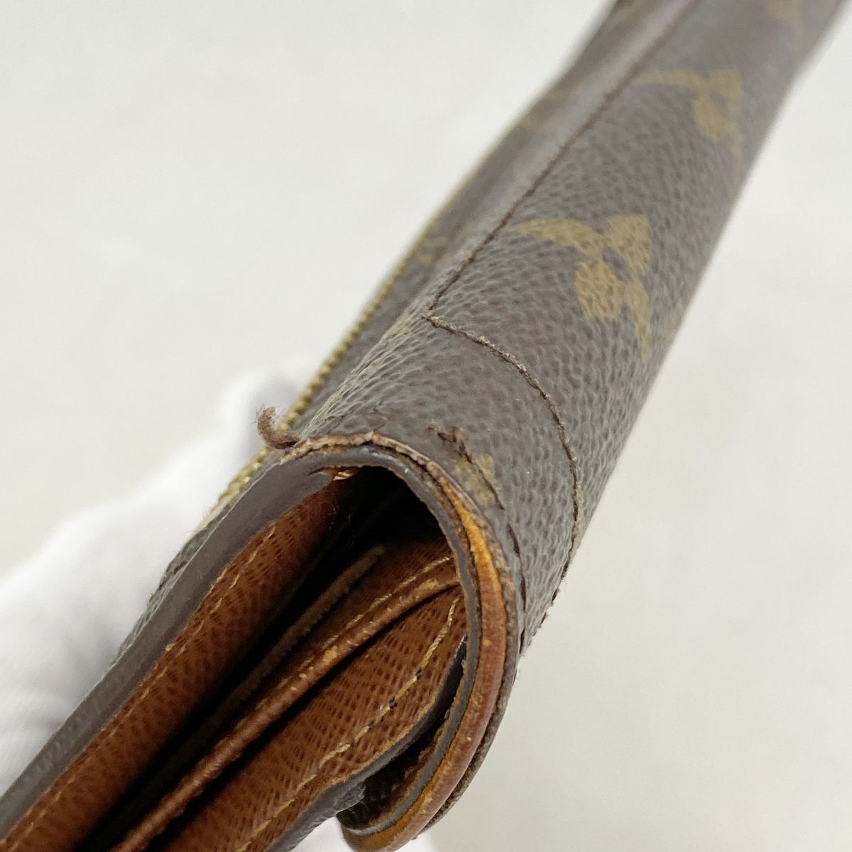 Louis Vuitton Trifold Wallet Monogram Portefeuille Eugenie Brown — view 7