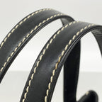 Chanel Tote Bag Wild Stitch Leather Black Gold — view 8