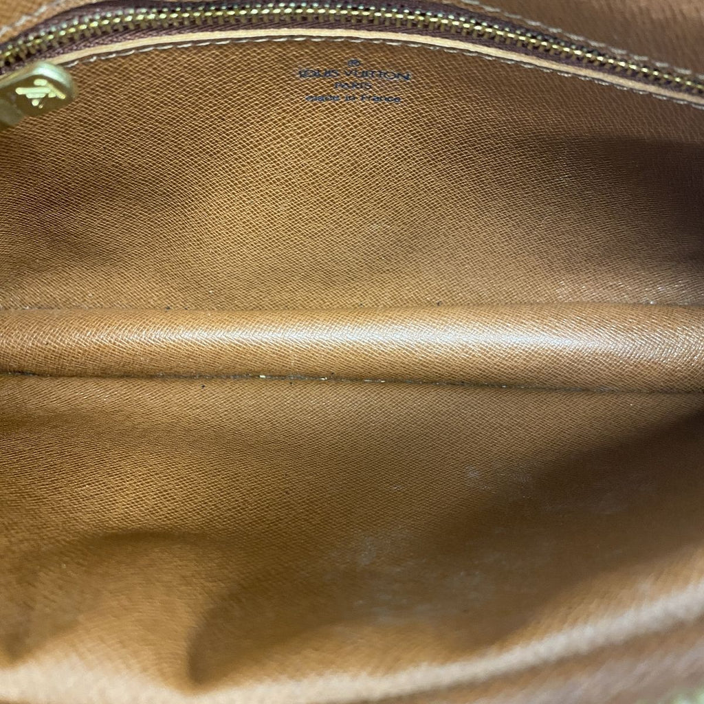 Louis Vuitton Clutch Monogram Marly Dragonne GM Brown — view 4
