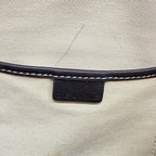 Celine Tote Bag Macadam Leather Ivory Gold — view 5