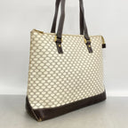 Celine Tote Bag Macadam Leather Ivory Gold — view 2