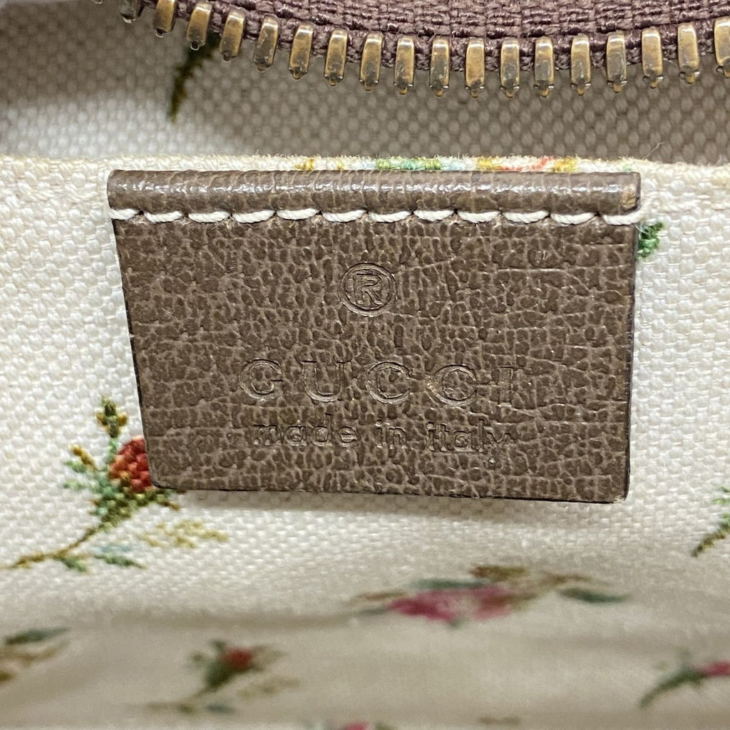 Gucci Shoulder Bag GG Supreme Neo Vintage Brown Gold — view 5