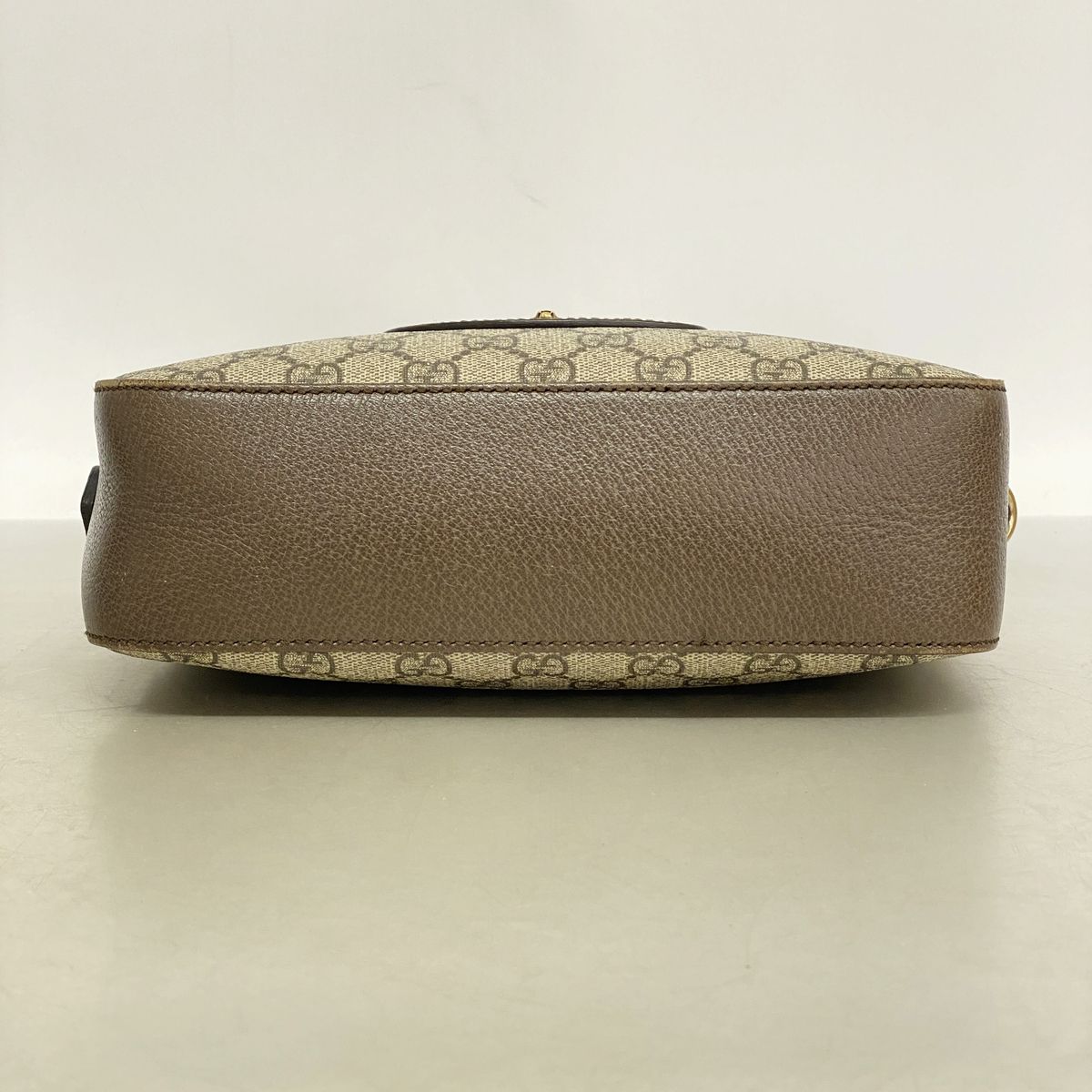 Gucci Shoulder Bag GG Supreme Neo Vintage Brown Gold — view 3