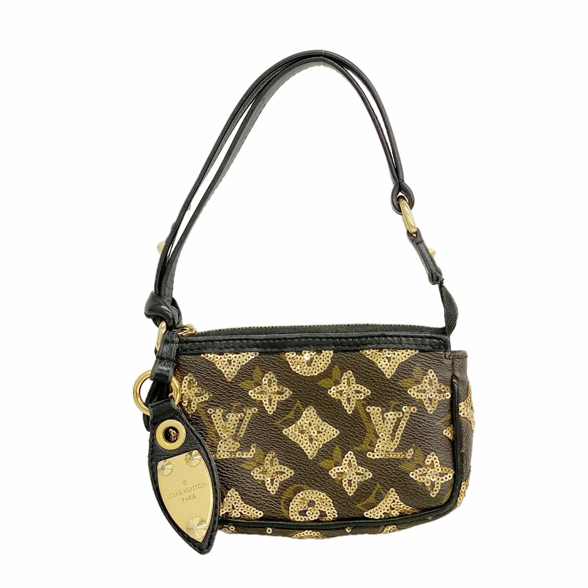 Louis Vuitton Pouch Monogram Eclipse Mini Pochette Accessoires