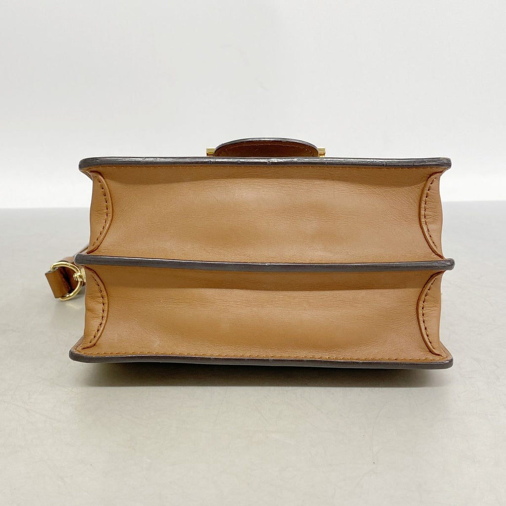 Louis Vuitton Shoulder Bag Monogram Reverse Dauphine Mini Brown — view 3