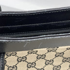Gucci Tote Bag GG Canvas Black Beige Champagne Gold — view 8