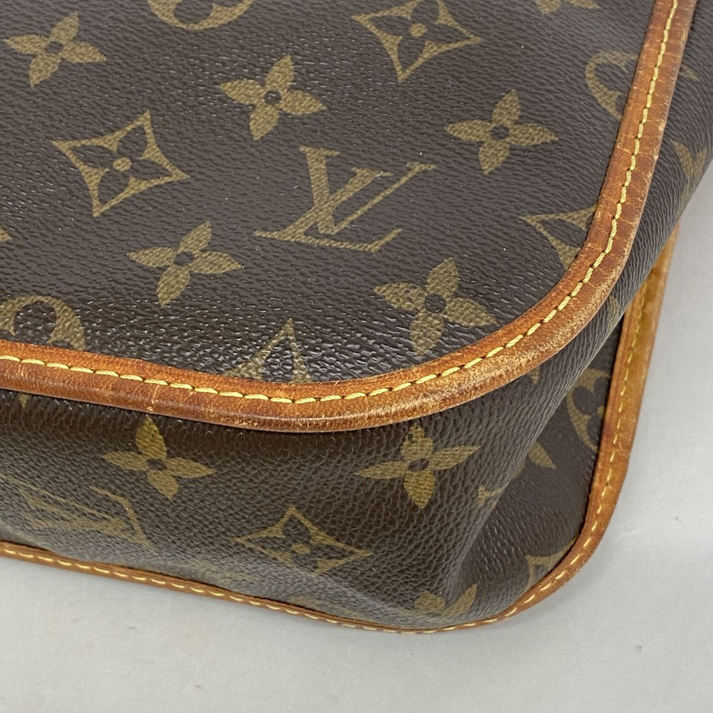 Louis Vuitton Shoulder Bag Monogram Messenger Bosphore PM Brown — view 8