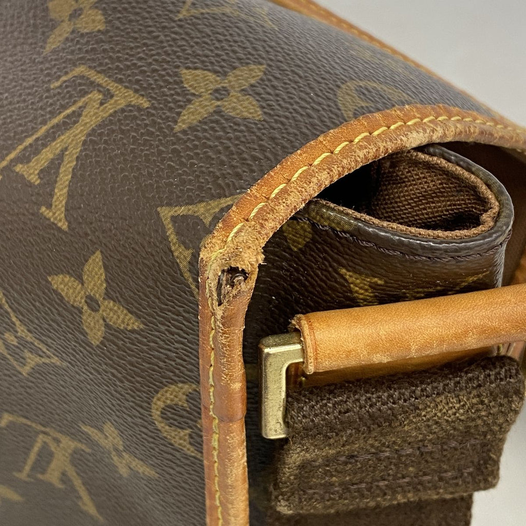 Louis Vuitton Shoulder Bag Monogram Messenger Bosphore PM Brown — view 6
