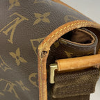 Louis Vuitton Shoulder Bag Monogram Messenger Bosphore PM Brown — view 6