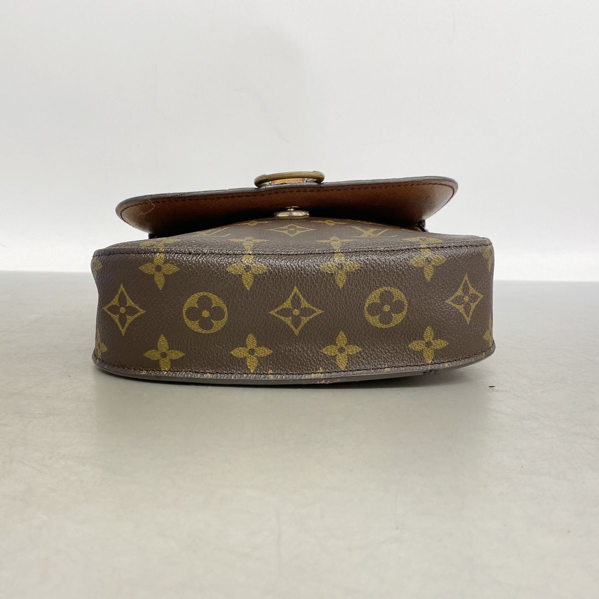 Louis Vuitton Shoulder Bag Monogram Mini Saint-cloud Brown — view 3