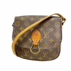 Louis Vuitton Shoulder Bag Monogram Mini Saint-cloud Brown