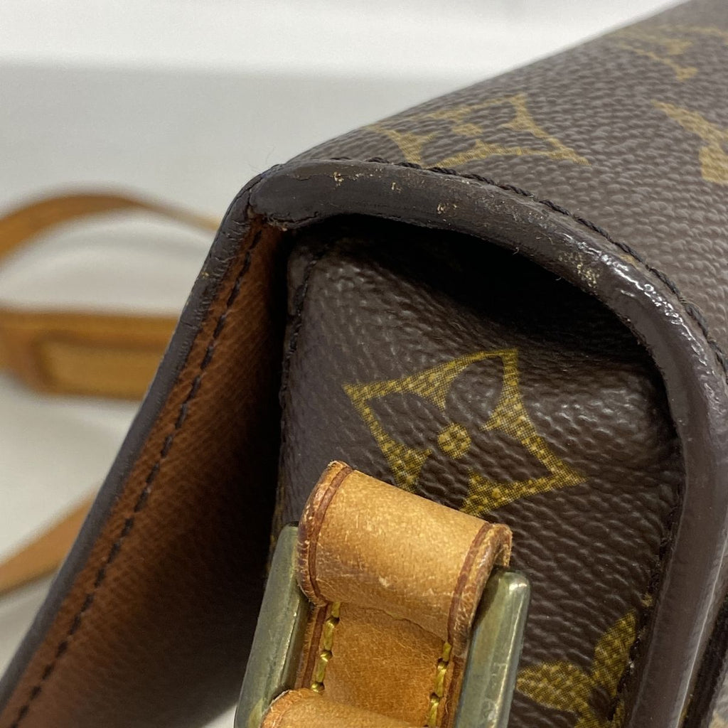 Louis Vuitton Shoulder Bag Monogram Mini Saint-cloud Brown — view 8