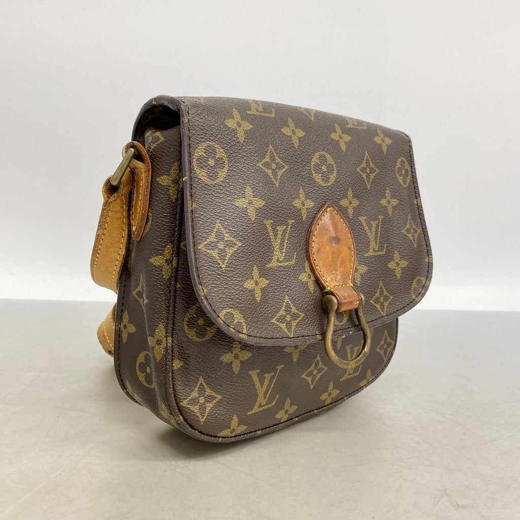 Louis Vuitton Shoulder Bag Monogram Mini Saint-cloud Brown — view 2
