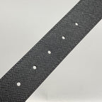 Louis Vuitton Belt Damier Graphite Ceinture Aventure Black Gray — view 4