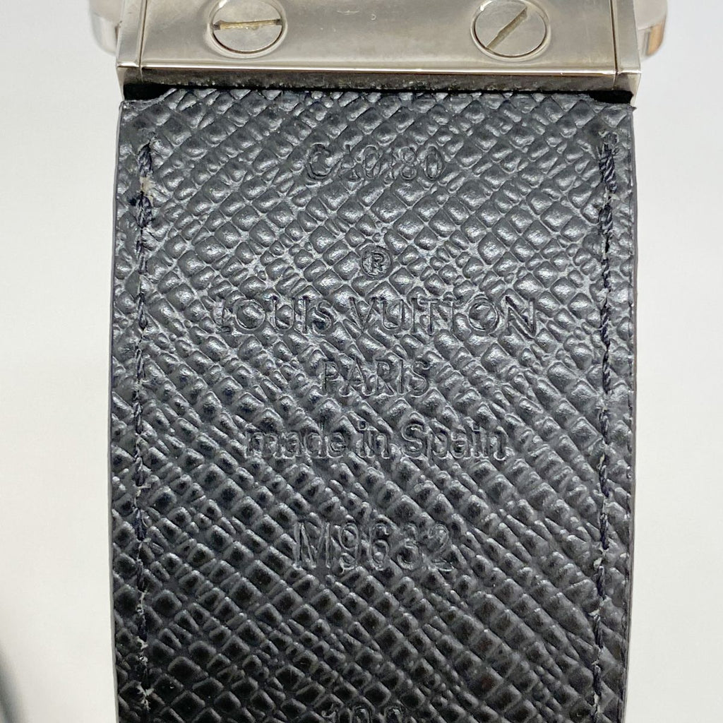 Louis Vuitton Belt Damier Graphite Ceinture Aventure Black Gray — view 2