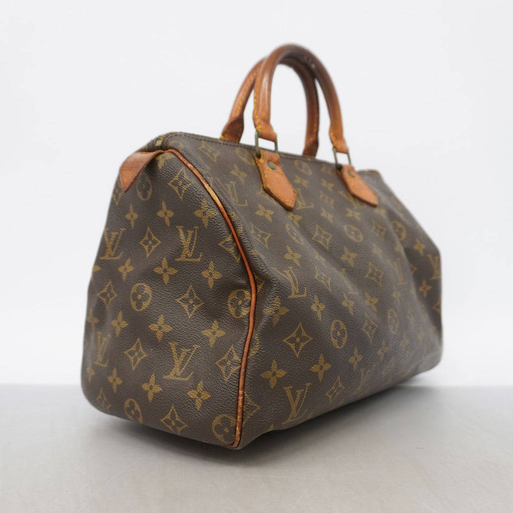 Louis Vuitton Handbag Monogram Speedy 30 Brown — view 2