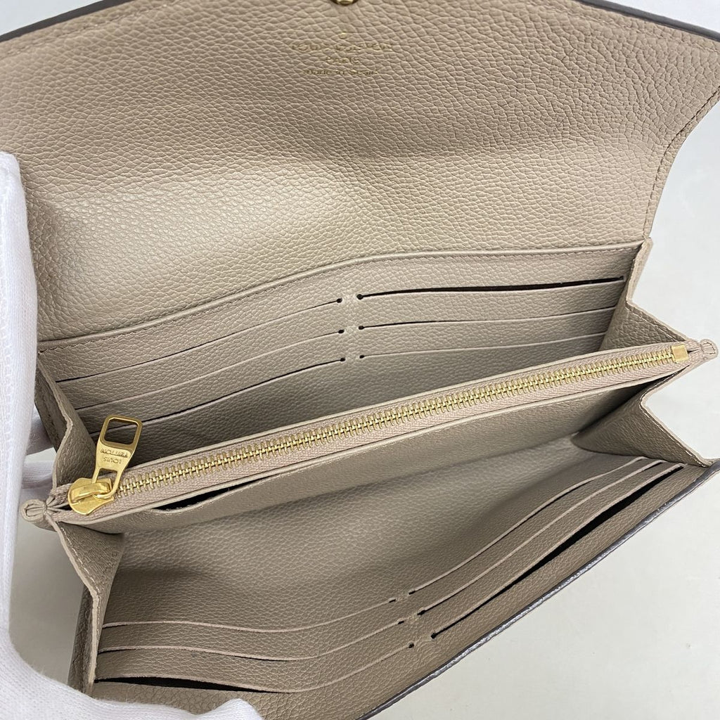 Louis Vuitton Wallet Monogram Empreinte Bicolor Portefeuille Sarah NM — view 3