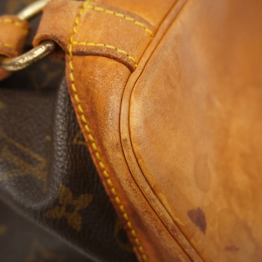 Louis Vuitton Backpack Monogram Montsouris GM Brown — view 6