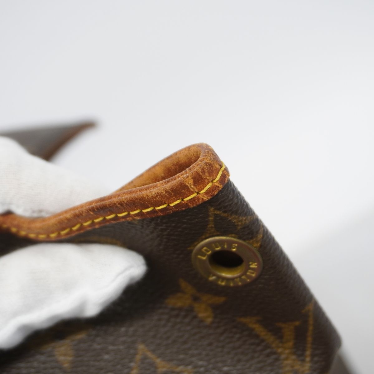 Louis Vuitton Backpack Monogram Montsouris GM Brown — view 7