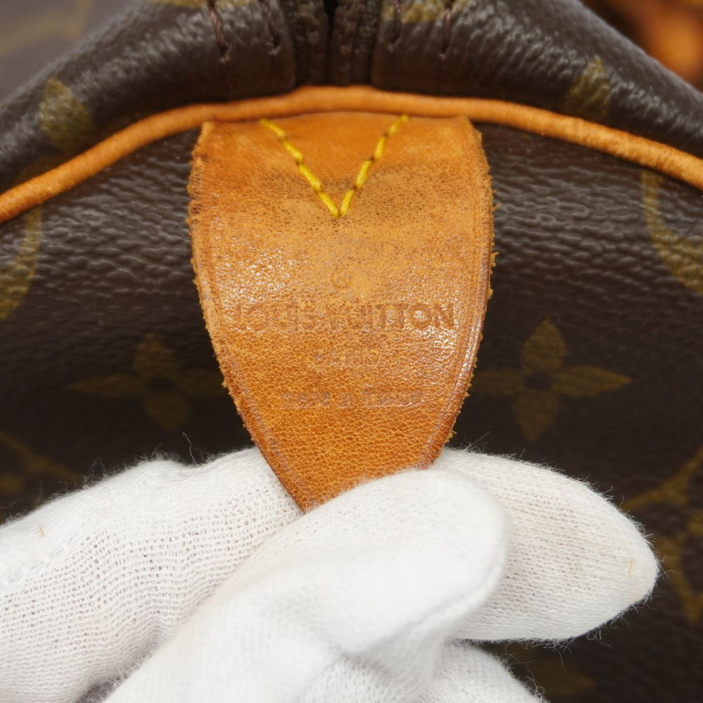 Louis Vuitton Boston Bag Monogram Keepall 50 Brown — view 5