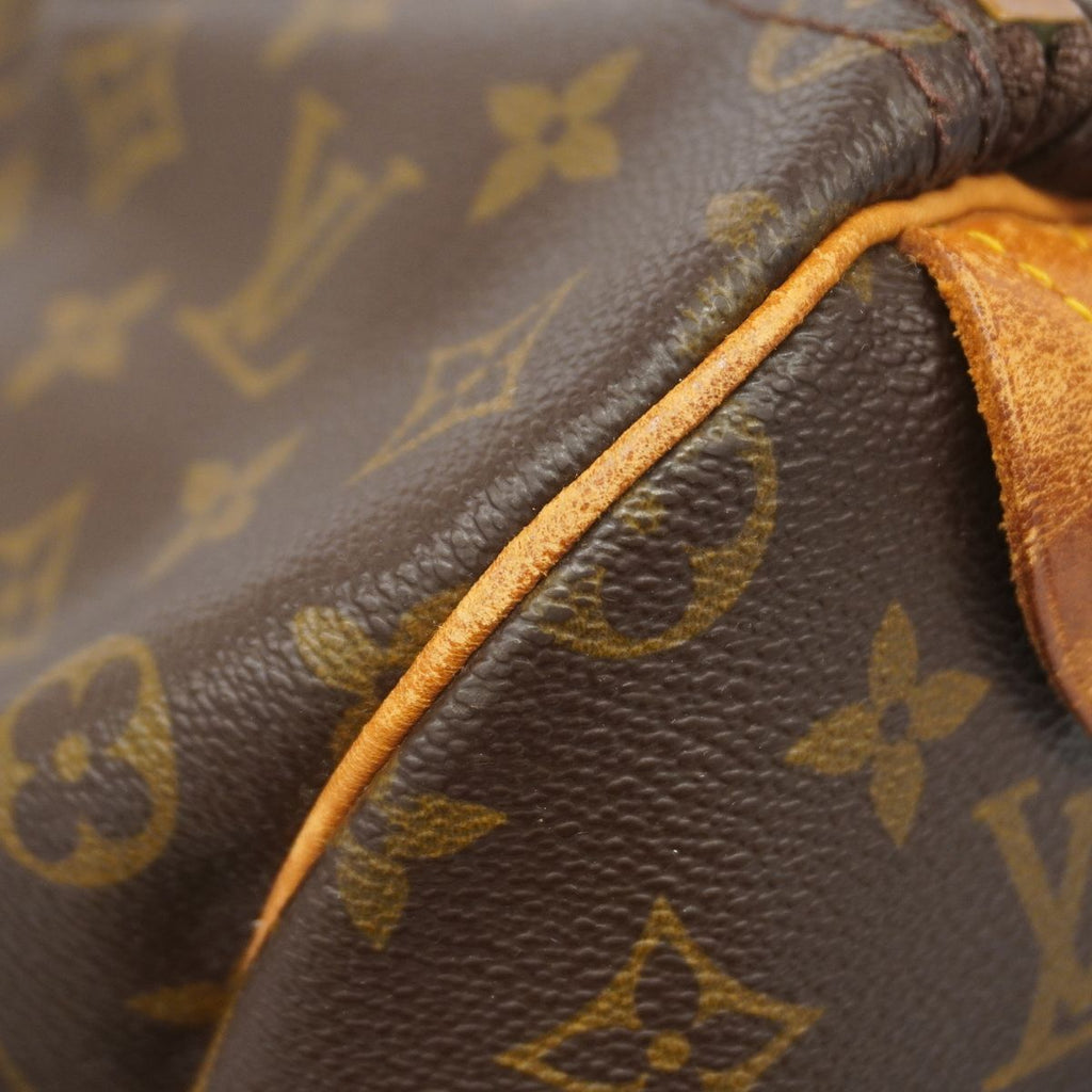 Louis Vuitton Boston Bag Monogram Keepall 50 Brown — view 8